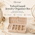 Elyvraa™ VelvetGuard Jewelry Organizer Box